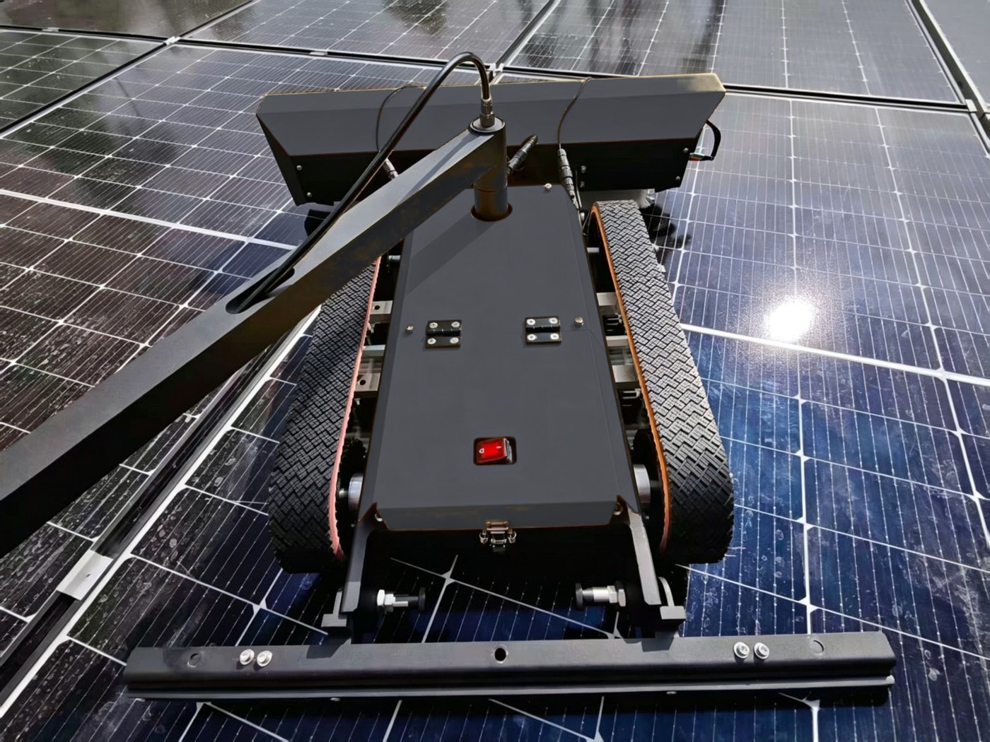 SolarTrupp L3 auf nassen Modulen